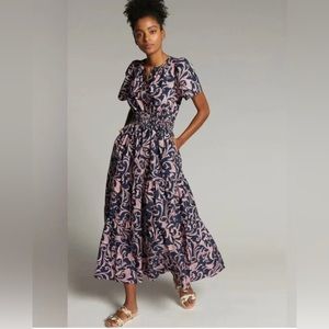 Anthropologie Somerset Maxi Dress, XS
